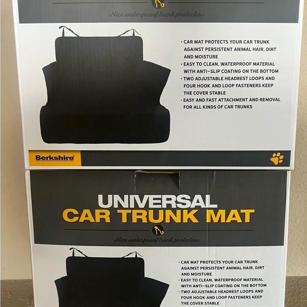 PET liner trunk cargo mat